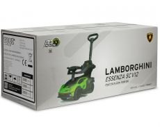 Машинка для катання Caretero (Toyz) Lamborghini Essenza Orange з батьківською ручкою